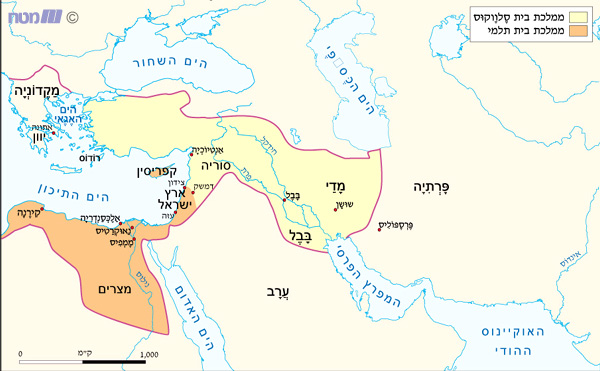 ממלכת בית תלמי וממלכת בית סלווקוס באימפריה של אלכסנדר (301 לפני הספירה)